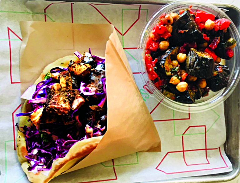 Downtown Bäcoshop wraps flavorful offerings in a fresh, pita-style bread
