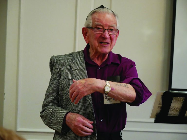 Holocaust Survivor shows the strength of will