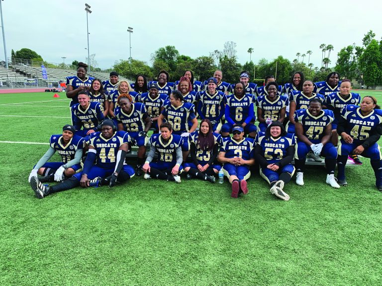 LA Bobcats provide local women opportunity to play tackle football