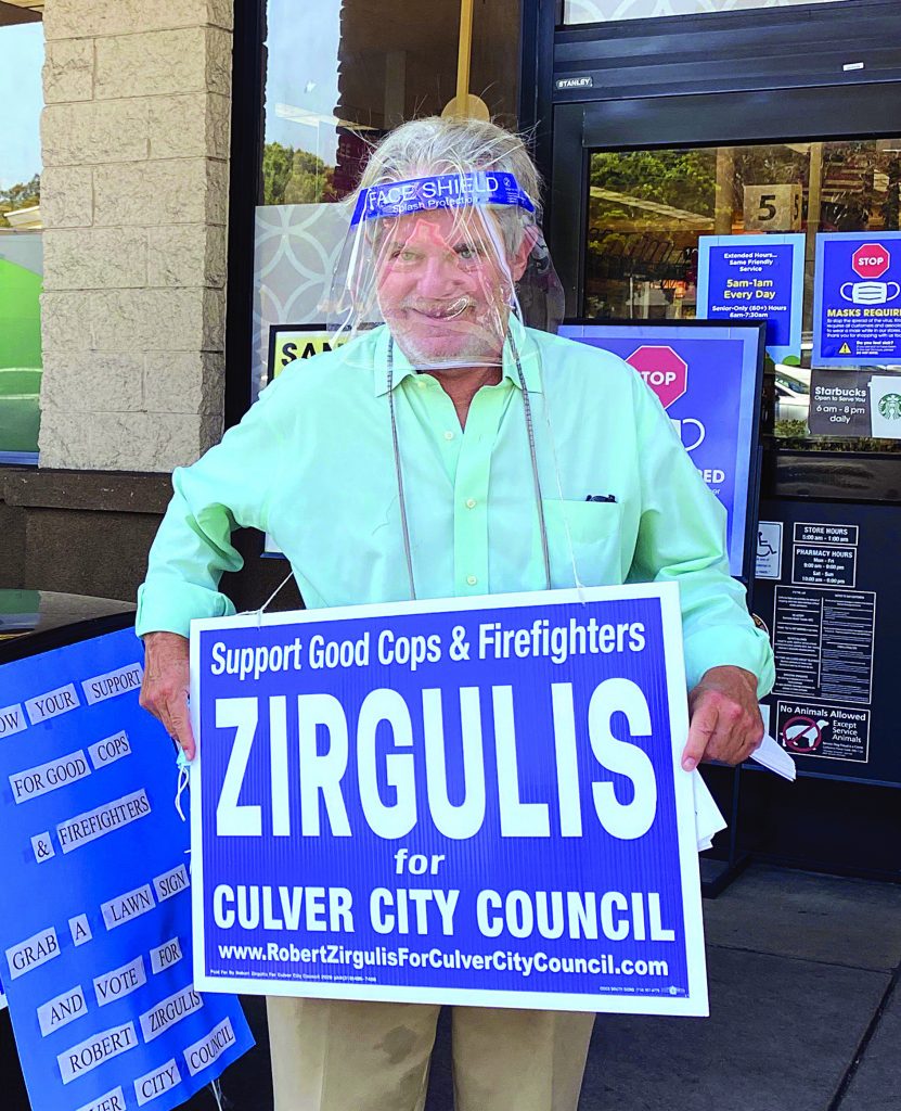 Candidate Zirgulis is used to being in the crosshairs - Culver City News