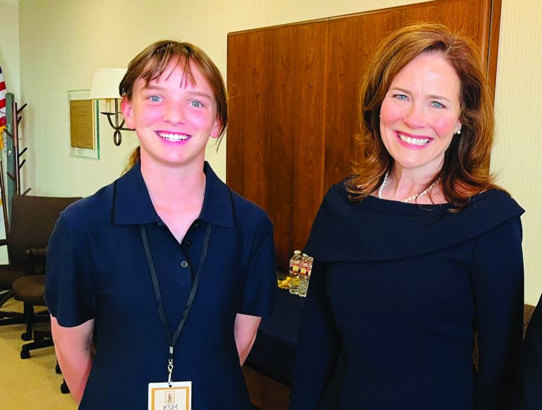 My Interview with a Justice Coney Barrett