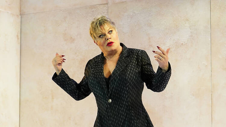 Eddie Izzard’s Hamlet at The Montalban, Lifeline at The Road Theatre, & Sweet Air at McCadden Place Theatre