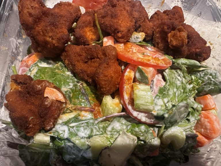 Julie Goes Green for salad