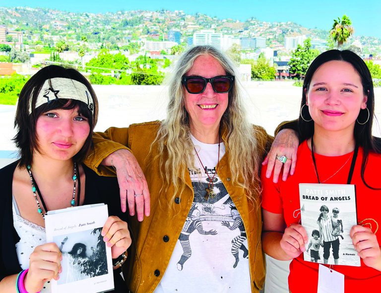 Patti Smith discusses new book with KidScoop